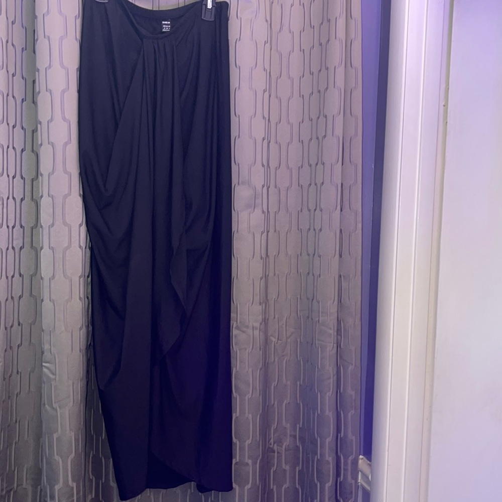 Women’s High Waist Draped Skirt